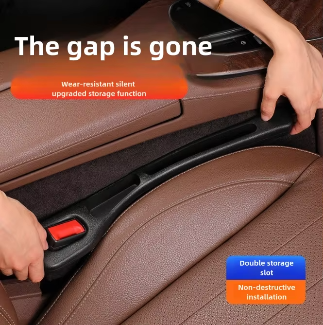 Universal Car Seat Gap Plug Seam Filler Anti-Loss Seat Side Slot Strip Crevice Organizer Storage Box Anti-Leak Filling Strip