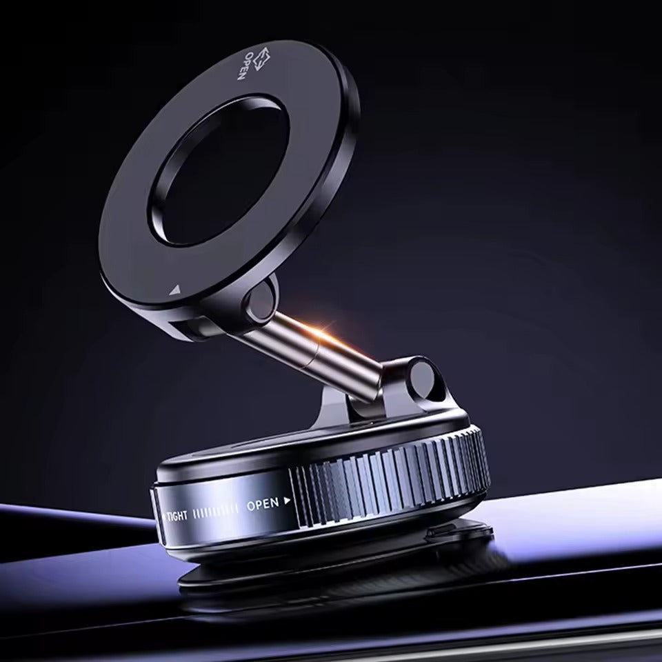 vacuum suction cup magnetic phone holder