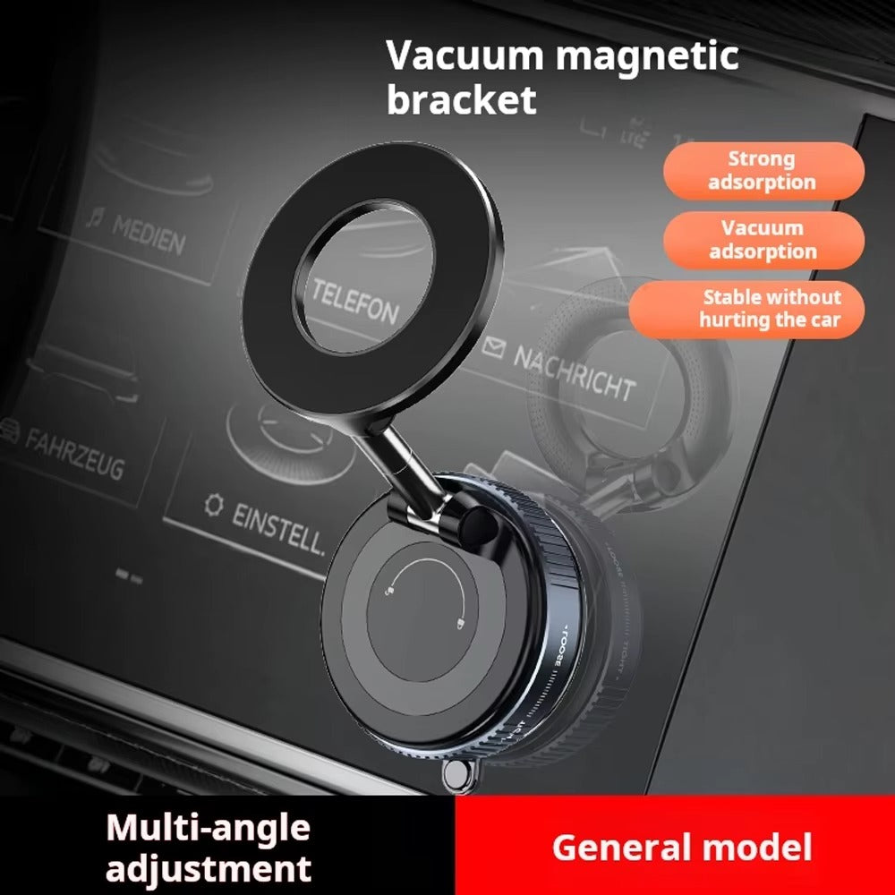 vacuum suction cup magnetic phone holder