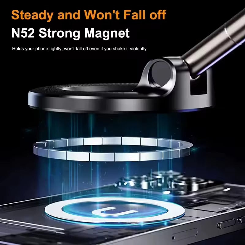 vacuum suction cup magnetic phone holder